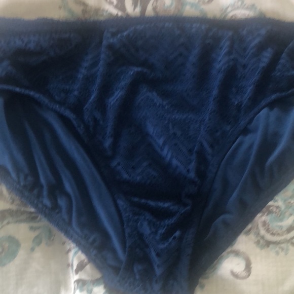 NWTCatalina Blue crochetlace 3X 22W-24Wswim bottom Like for lower price&shipping - Picture 6 of 8